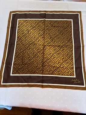 BADGLEY MISCHKA 100 percent silk scarf